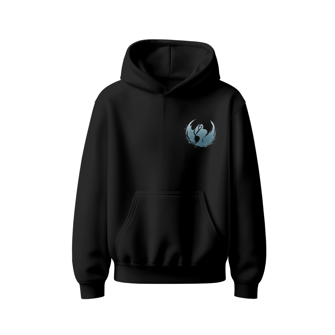 Unisex ghost Walker - Heavyweight Oversized Boxy Hoodie