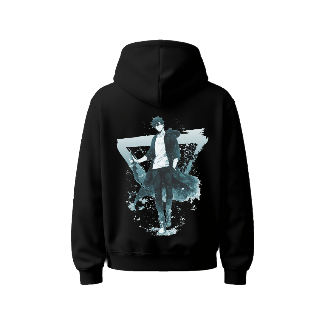 Unisex ghost Walker - Heavyweight Oversized Boxy Hoodie
