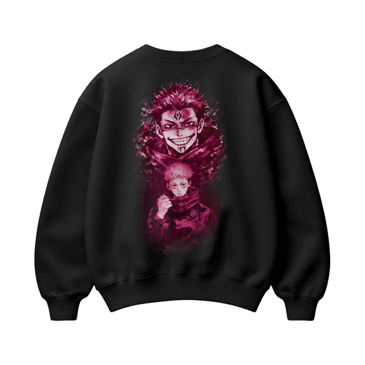 Unisex possessed Warrior -  Premium Heavyweight Boxy Crewneck