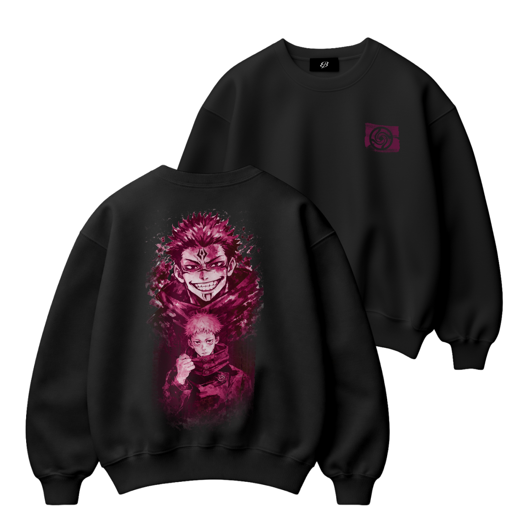 Unisex possessed Warrior -  Premium Heavyweight Boxy Crewneck