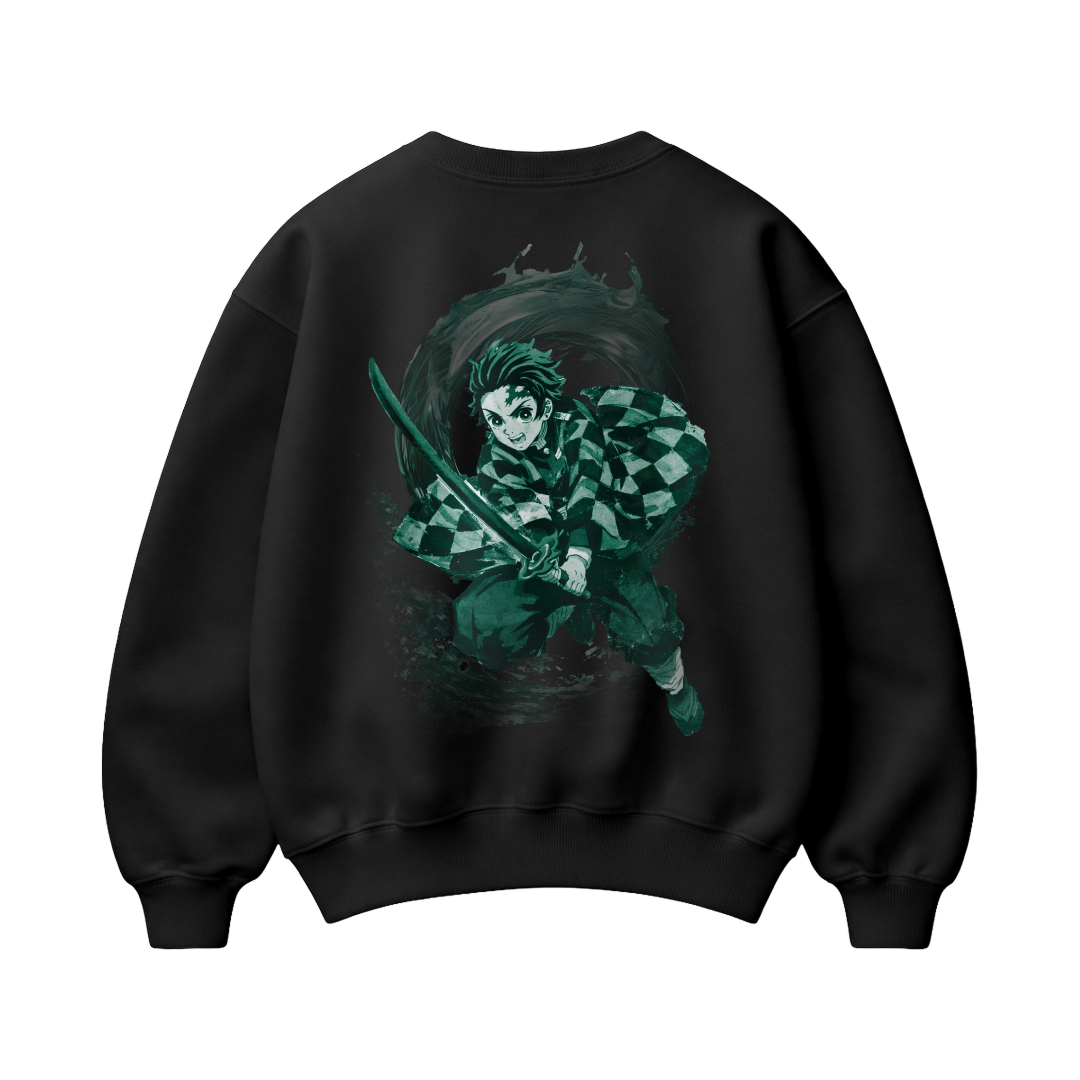 Unisex shadow Hunter -   Premium Heavyweight Boxy Crewneck