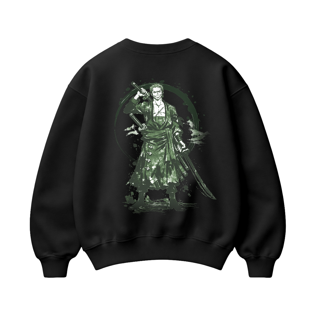 Unisex emerald Samurai -  Premium Heavyweight Boxy Crewneck