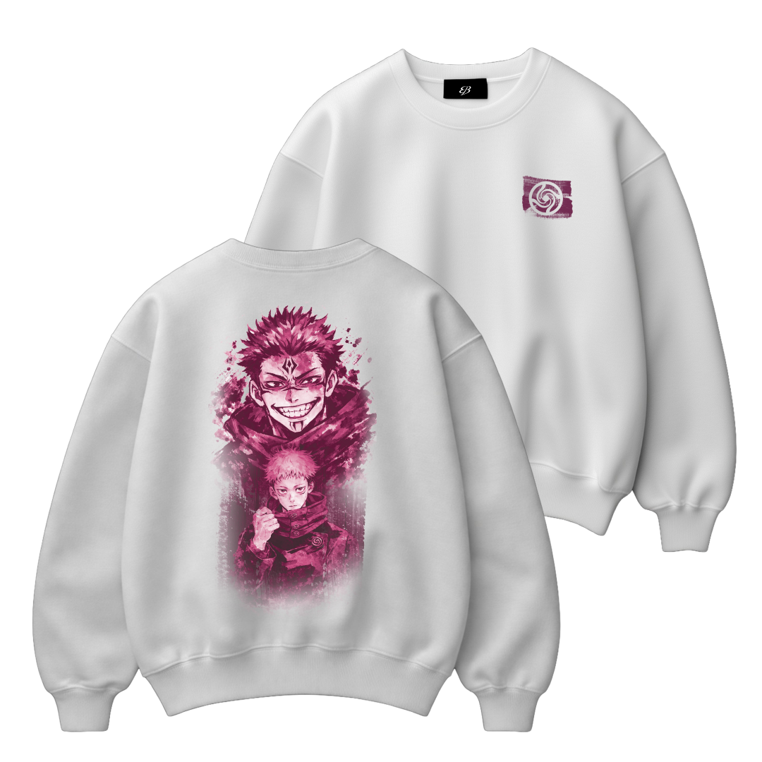 Unisex possessed Warrior -  Premium Heavyweight Boxy Crewneck