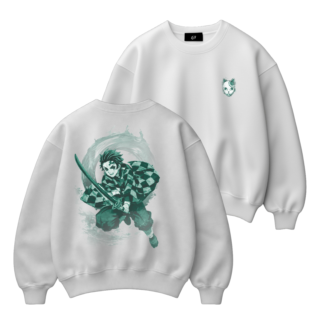 Unisex shadow Hunter -   Premium Heavyweight Boxy Crewneck