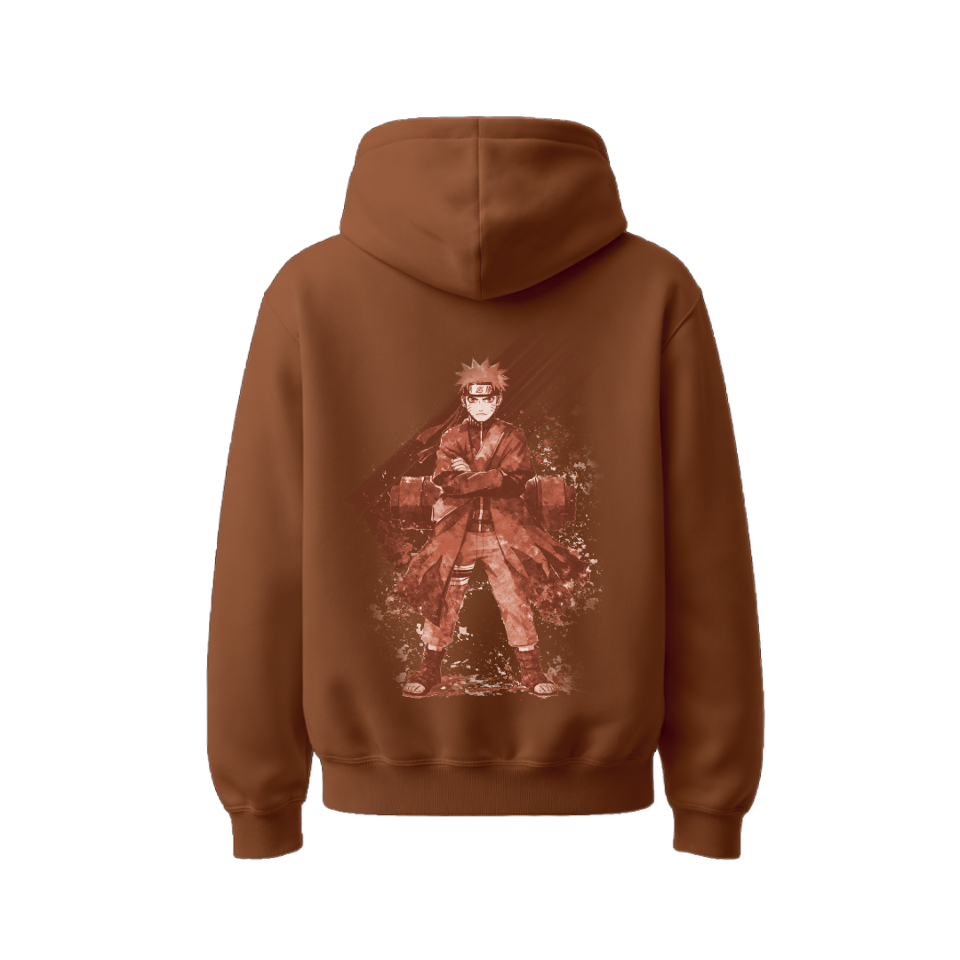Unisex fox Shinobi - Heavyweight Oversized Boxy Hoodie