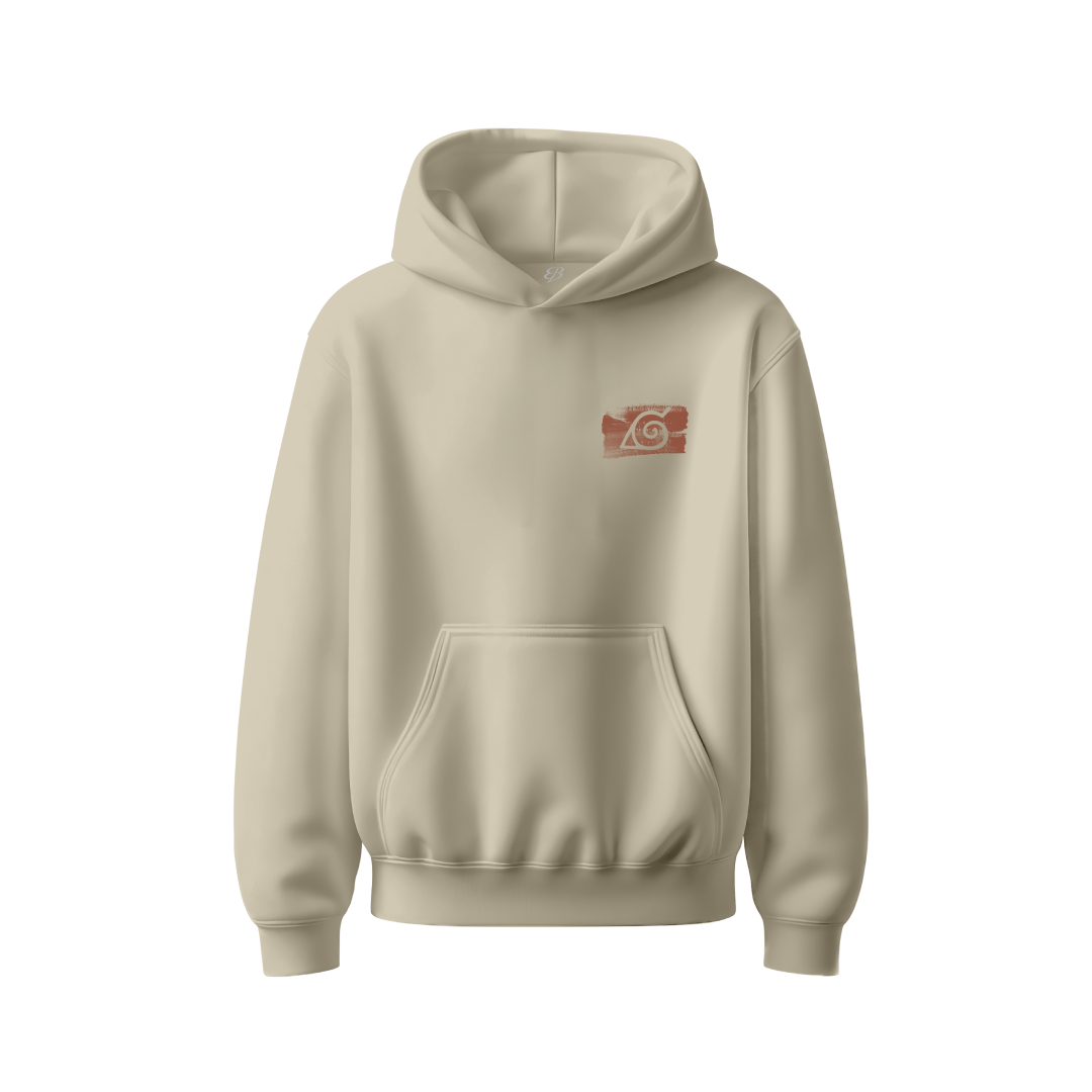 Unisex fox Shinobi - Heavyweight Oversized Boxy Hoodie