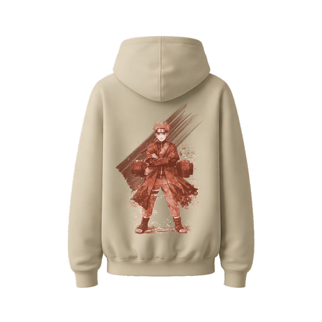 Unisex fox Shinobi - Heavyweight Oversized Boxy Hoodie