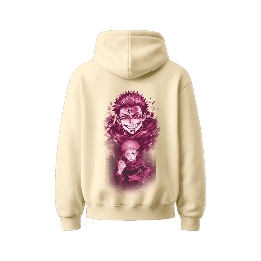 Unisex possessed Warrior - Heavyweight Oversized Boxy Hoodie