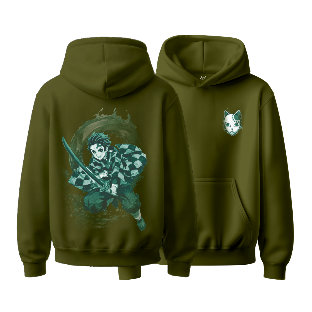 Unisex shadow Hunter - Heavyweight Oversized Boxy Hoodie