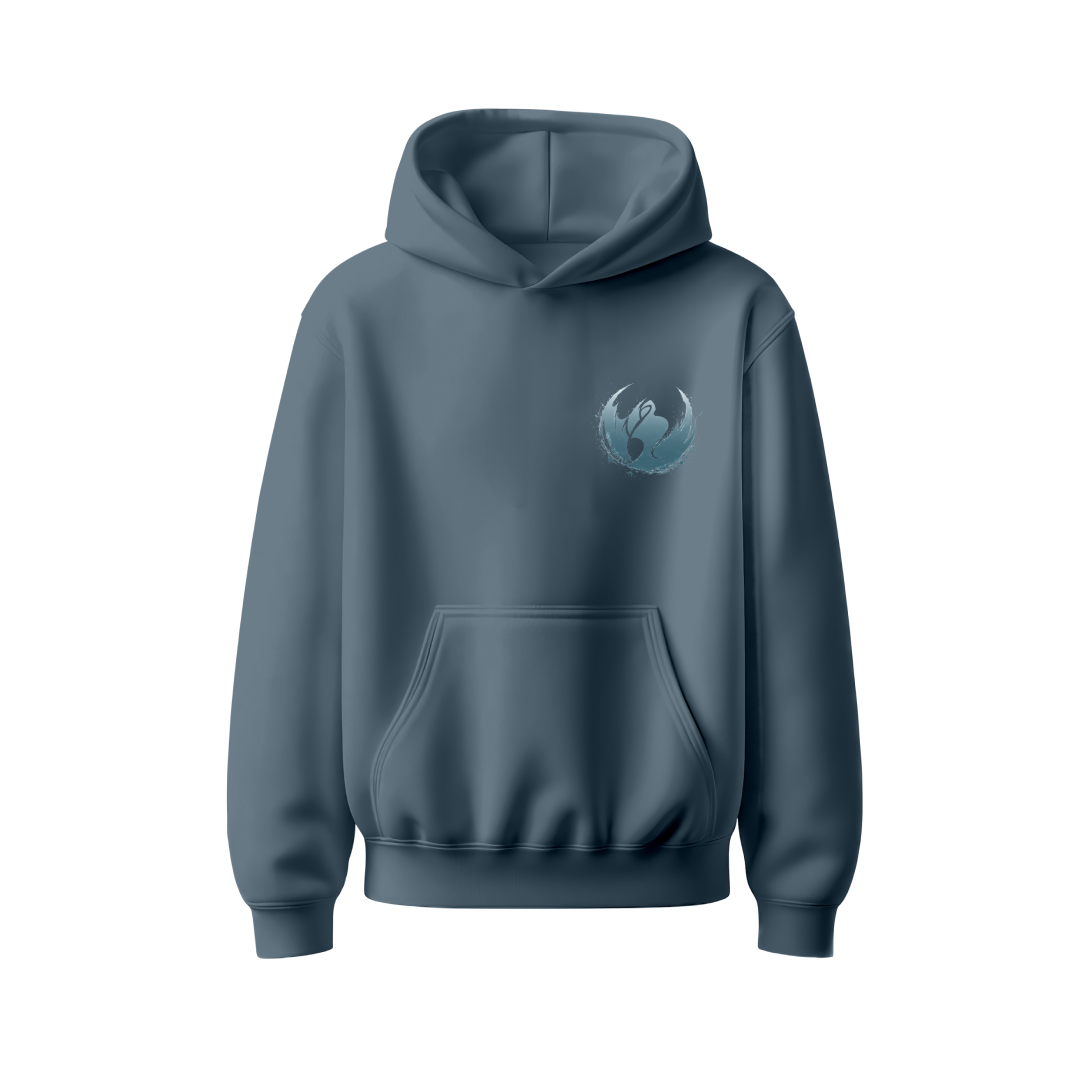 Unisex ghost Walker - Heavyweight Oversized Boxy Hoodie