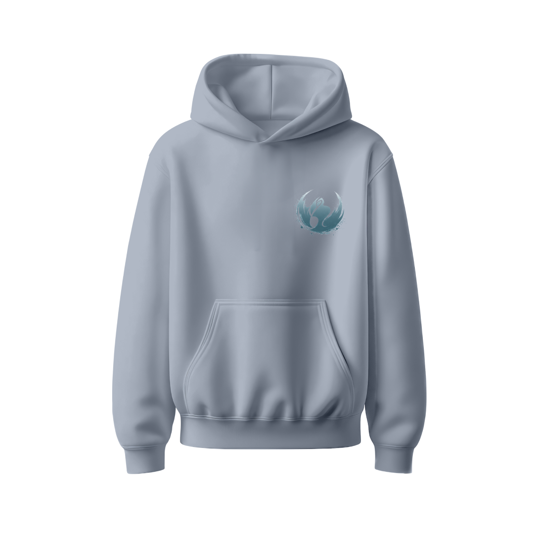 Unisex ghost Walker - Heavyweight Oversized Boxy Hoodie