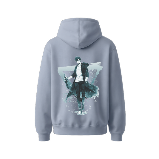Unisex ghost Walker - Heavyweight Oversized Boxy Hoodie