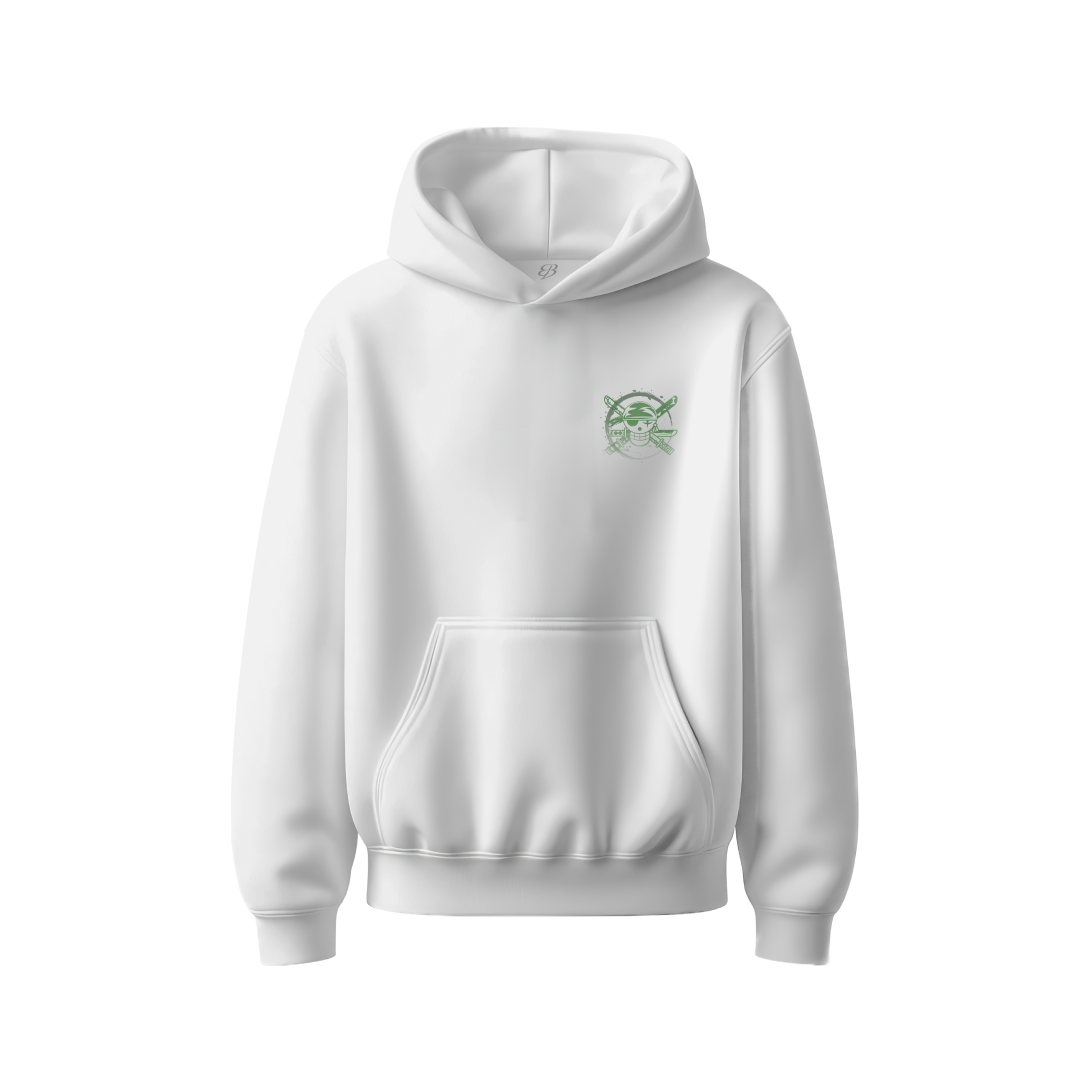 Unisex emerald Samurai - Heavyweight Oversized Boxy Hoodie