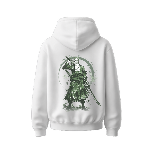 Unisex emerald Samurai - Heavyweight Oversized Boxy Hoodie