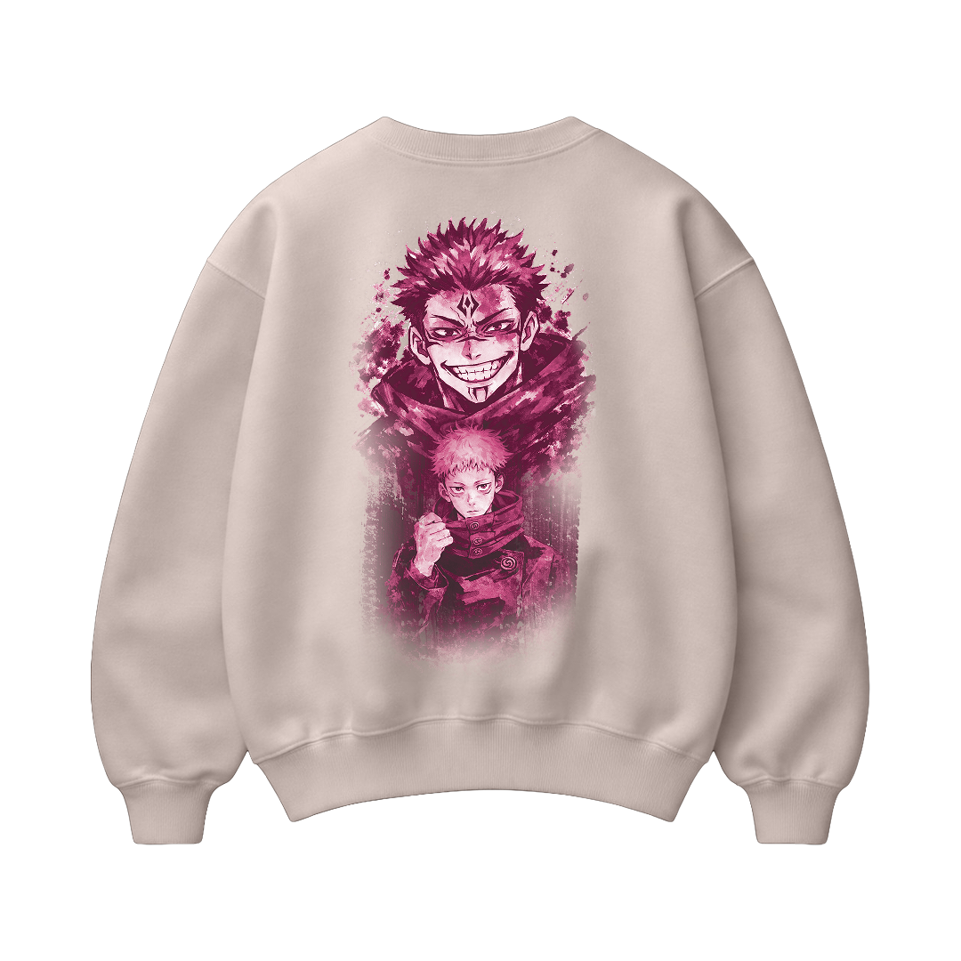 Unisex possessed Warrior -  Premium Heavyweight Boxy Crewneck