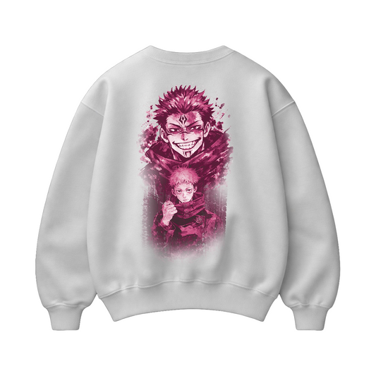 Unisex possessed Warrior -  Premium Heavyweight Boxy Crewneck