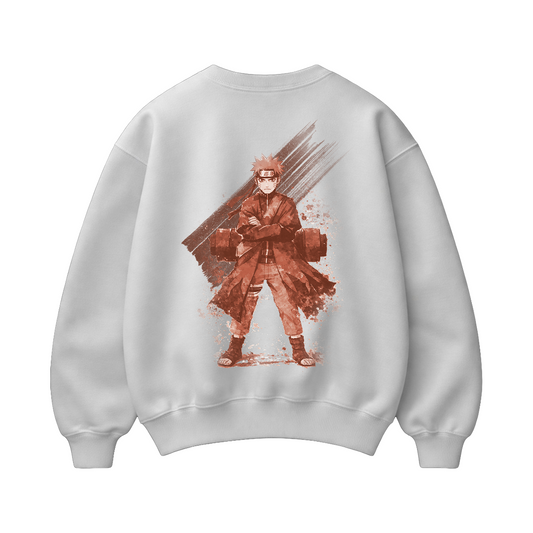 Unisex fox Shinobi -  Premium Heavyweight Boxy Crewneck