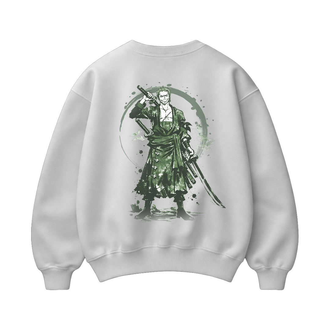 Unisex emerald Samurai -  Premium Heavyweight Boxy Crewneck