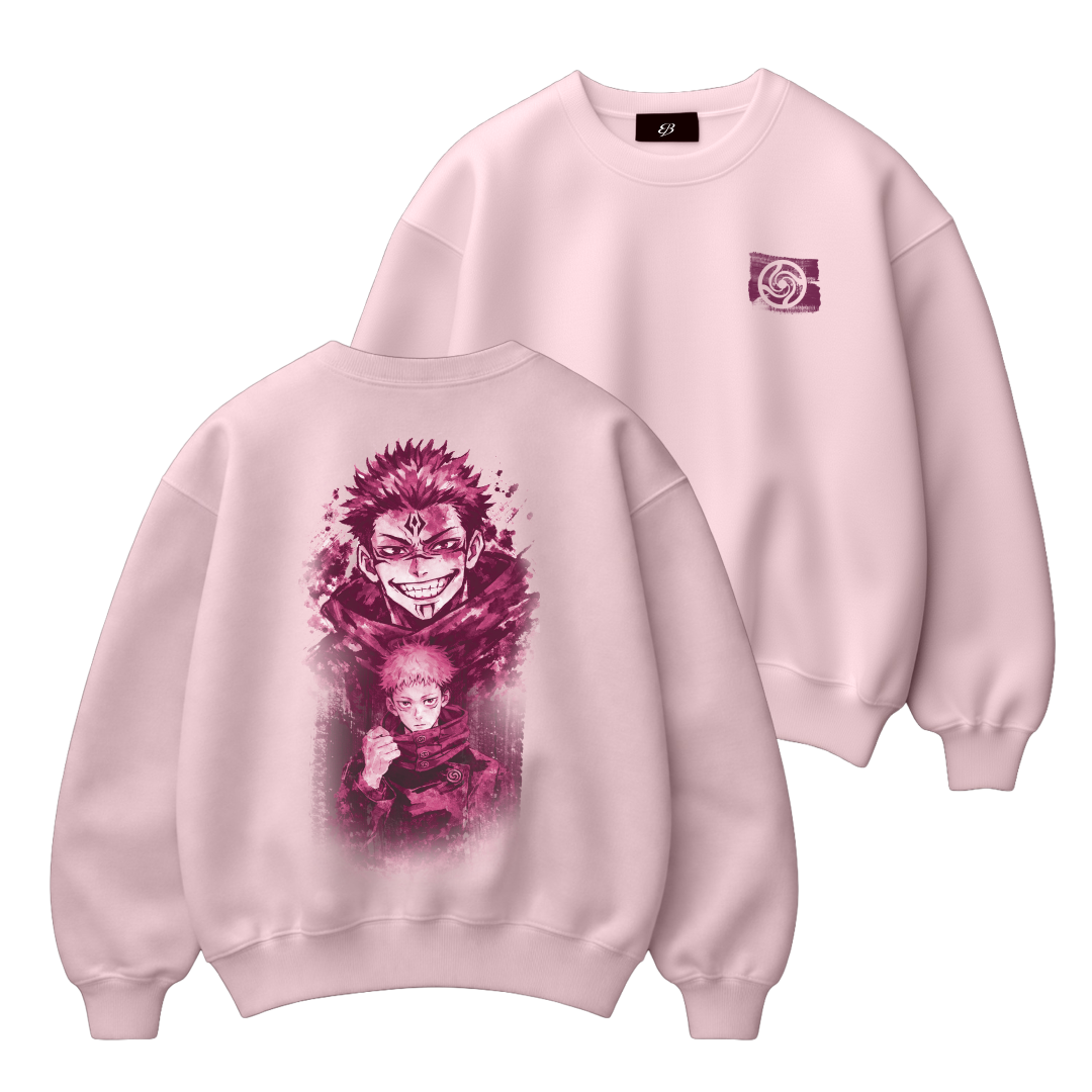 Unisex possessed Warrior -  Premium Heavyweight Boxy Crewneck