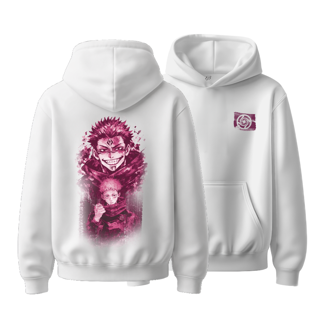 Unisex possessed Warrior - Heavyweight Oversized Boxy Hoodie